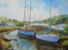 The boatyard, Gweek, Cornwall